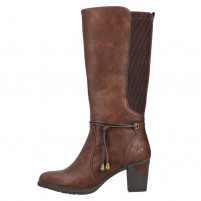 Cizme dama maro Rieker iarna 96081-25-Maro