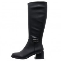 Cizme piele naturala dama negru Epica iarna V723A349-61B-N809-Negru