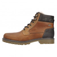Ghete piele naturala barbati maro Rieker iarna imblanite impermeabil 38832-22-Maro