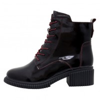 Ghete piele naturala dama bordo Pass Collection iarna J8B21602-23-L-Bordo