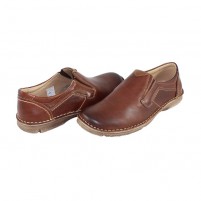 Pantofi piele naturala barbati maro Krisbut 4619-2-1-Brown
