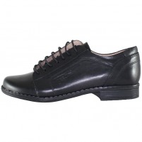 Pantofi piele naturala dama negru Nicolis 14238-Negru-Box