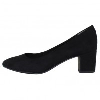 Pantofi dama negru Marco Tozzi toc mediu 2-22426-32-001-Black