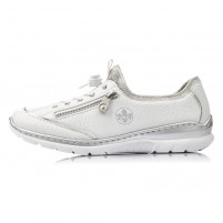 Pantofi dama alb Rieker relax confort L32P2-80-Alb