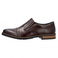 Pantofi piele naturala barbati maro Rieker relax confort 14654-25-Maro