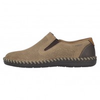 Pantofi piele naturala barbati maro Rieker relax confort B2460-25-Maro