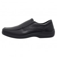 Pantofi piele naturala barbati negru IMAC IC350600-01-N-Negru