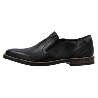 Pantofi piele naturala barbati negru Rieker relax confort 13557-00-Negru