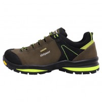 Pantofi piele naturala barbati verde negru Grisport impermeabil 820591-12527N15G-Verde-Negru