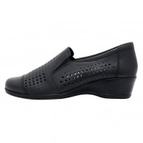Pantofi piele naturala dama negru Nicolis 13953-Negru