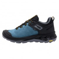 Pantofi piele naturala sport barbati albastru negru Grisport impermeabil 888320-15405V56G-Albastru-Negru