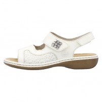 Sandale dama alb Rieker relax confort 65989-82-Alb