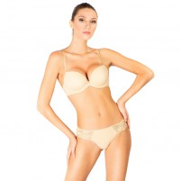 Sutien cu push up bej Uniconf SM01-Bej