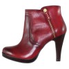 Botine piele naturala dama elegante - bordo, s.Oliver - 5-25348-23-Bordeaux