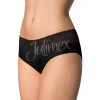 Chilot dama fara cusaturi - negru, Julimex - bumbac, dantela - Julimex-Hipster-Negru