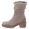 Cizme piele intoarsa dama - maro, Marco Tozzi - iarna - 2-26499-23-346-Taupe-Antic