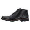 Ghete piele naturala barbati - negru, Rieker - iarna - 33207-00-Negru