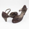 Pantofi piele naturala dama - maro, Marco Tozzi - toc mediu - 2-2-24401-22