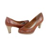 Pantofi piele naturala dama - maro, Marco Tozzi - toc mediu - 2-22408-34-MuscatAntic