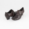 Pantofi piele naturala dama - maro, Marco Tozzi - toc mic - 2-24310-27-Mocca