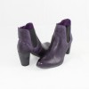 Ghete piele naturala dama - violet, Marco Tozzi - iarna - 2-25061-39-ViolaBlack