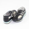 Pantofi piele naturala copii - bleumarin, bej, Marelbo - C03	-AlbastruBej