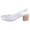 Pantofi piele naturala dama - violet, Dogati shoes - toc mic - 802-10-Violet
