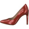 Pantofi dama - rosu, Marco Tozzi - toc inalt - 2-22415-20-572-Chili-Met-Patent