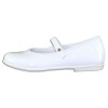 Pantofi piele naturala copii, fete - alb, Melania - ME6052F9E-A