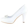 Pantofi piele naturala dama - alb, Nike Invest - toc mediu - M410-ALBox