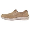 Pantofi piele naturala barbati - bej, Rieker - 03067-21-Brown