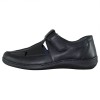 Pantofi piele naturala barbati - negru, Waldlaufer - relax, confort, ortopedic - 478302-174-001-Herwig-Black