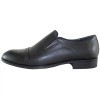 Pantofi eleganti, piele naturala barbati - negru, Pieton - E-83-Negru