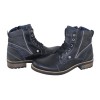 Ghete piele naturala barbati - bleumarin, s.Oliver - 5-15205-27-806-Dark-Navy