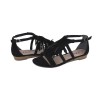 Sandale piele naturala dama - negru, s.Oliver - 5-28112-26-001-Black