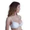 Sutien cu push up - alb, Uniconf - bumbac, dantela - SN40