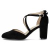 Pantofi dama - negru, Filippo - toc mediu - DS4627-23-BK-Negru