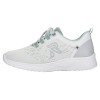 Pantofi dama - verde, alb, Rieker - relax, confort - 40702-52-Verde-Alb