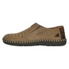 Pantofi piele naturala barbati - bej, maro, Rieker - relax, confort - B2457-64-Bej-Maro