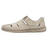 Pantofi piele naturala barbati - bej, Rieker - relax, confort - 10453-60-Bej
