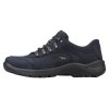 Pantofi piele naturala barbati - bleumarin, Waldlaufer - relax, confort, ortopedic - 415901-158-194-Hayo-Bleumarin