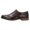 Pantofi piele naturala barbati - maro, Rieker - relax, confort - 14654-25-Maro