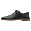 Pantofi piele naturala barbati - negru, Rieker - relax, confort - 13427-00-Negru