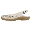 Pantofi piele naturala dama - bej, Rieker - relax, confort - 44861-60-Bej