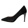 Pantofi piele naturala dama - negru, Epica - toc mediu - K3K320061-01-I-Negru