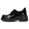 Pantofi piele naturala dama - negru, Filippo - DP6123-24-BK-Negru