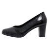 Pantofi piele naturala dama - negru, Karisma - toc mediu - X4X430022A-01-L-Negru