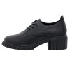 Pantofi piele naturala dama - negru, Pass Collection - toc mic - J8B21601-01-N-Negru