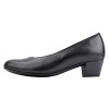 Pantofi piele naturala dama - negru, Waldlaufer - toc mic - 358501-121-001-Hilaria-Negru
