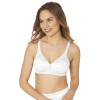 Sutien fara armatura - alb, Triumph - bumbac - Elegant-Cotton-N-10100175-Alb